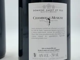 2020 Domaine Amiot & Fils - Chambolle Musigny - 2 Flessen (0.75 liter)