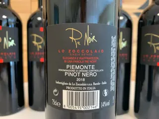 2018 Lo Zoccolaio Pinot Nero "Re Noir" - Piëmont - 6 Flessen (0.75 liter)