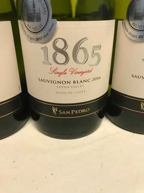 2016 Viña San Pedro 1865 Single Vineyard Sauvignon Blanc - Leyda Valley - 12 Flessen (0.75 liter)