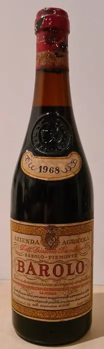 1974 Ris., 1968, 1973 Marchesi di Barolo & 1968 Damilano - Barolo - 4 Flessen (0.75 liter)