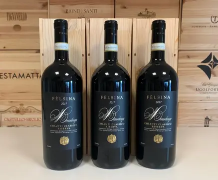 2017 Fattoria di Felsina "Berardenga" - Chianti Classico Riserva - 3 Magnums (1.5L)