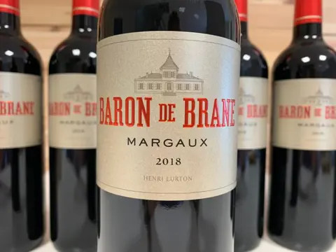 2018 Baron de Brane, 2nd wine of Chateau Brane-Cantenac - Margaux - 6 Flessen (0.75 liter)