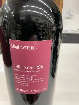 2017 Silvia Imparato, Montevetrano - Campania - 1 Dubbele Magnum/Jerobeam (3.0 L)