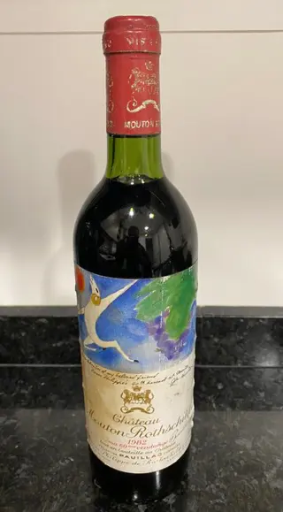 1982 Château Mouton Rothschild - Pauillac 1er Grand Cru Classé - 1 Fles (0,75 liter)