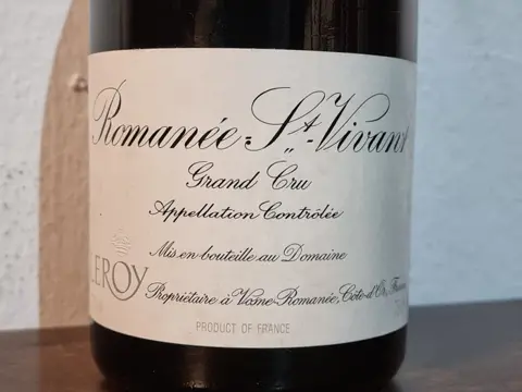 2001 Domaine Leroy - Romanée St. Vivant Grand Cru - 1 Fles (0,75 liter)