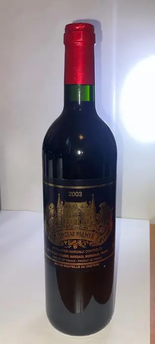 2003 Château Palmer - Margaux 3ème Grand Cru Classé - 1 Fles (0,75 liter)