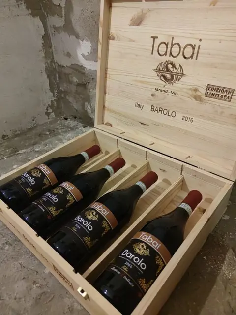 2016 Tabai - Edizione Limitata - Barolo - 4 Flessen (0.75 liter)