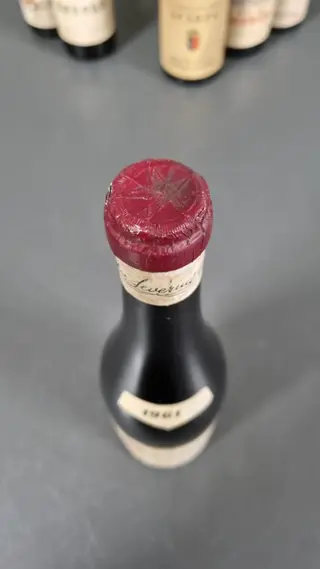 1961 Oberto, 1962 Ris. Scarpa, 1965 Bogetti, 1966 Grimaldi, 1967 Abbazzia SS Annunziata & 1968 Dosio - Barolo - 6 Flessen (0.72L)