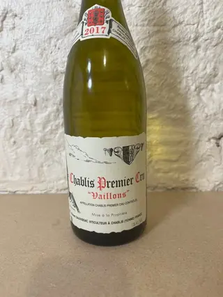 2017 Chablis 1° Cru "Vaillons" - Vincent Dauvissat - Bourgondië - 1 Fles (0,75 liter)