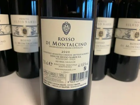2020 Silvio Nardi Rosso di Montalcino - Toscane - 12 Flessen (0.75 liter)
