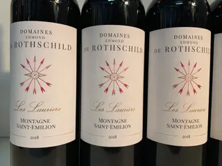 2018 Domaines Edmond De Rothschild Les Lauriers - Montagne Saint-Emilion - 6 Flessen (0.75 liter)