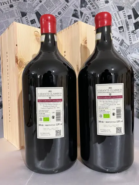 2021 San Fabiano Calcinaia - Chianti Classico DOCG - 2 Dubbele Magnum/Jerobeam (3.0 L)