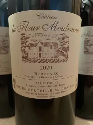2020 Château La Fleur Moulineau - Bordeaux - 6 Magnums (1.5L)