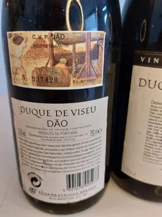 1991 Marqués de Mudela, Reserva x2 & 1999 Vinhos Sogrape, Duque de Viseu x2 - Dao, Rioja - 4 Flessen (0.75 liter)