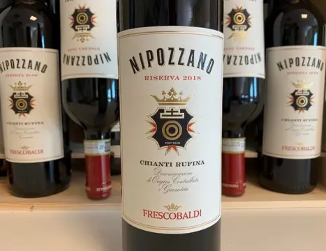 2018 Frescobaldi 'Nipozzano' Limited Edition "Flora" - Chianti Riserva - 12 Flessen (0.75 liter)