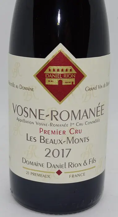 2017 Vosne-Romanée 1° Cru "Les Beaux Monts" - Michele et Patrice Rion - Bourgogne - 2 Halve flessen (0.375L)
