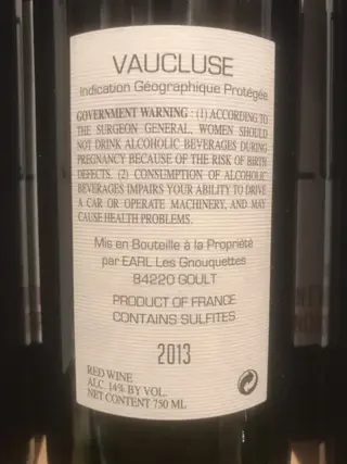 2013 LQLC de John Malkovich Cabernet Sauvignon - Vaucluse - 12 Flessen (0.75 liter)