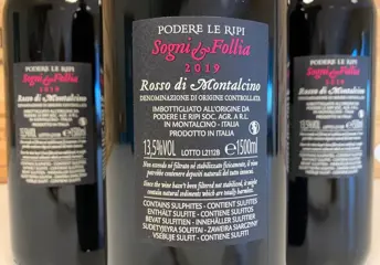 2019 Podere Le Ripi Rosso di Montalcino "Sogni e Follia" - Toscane - 3 Magnums (1.5L)