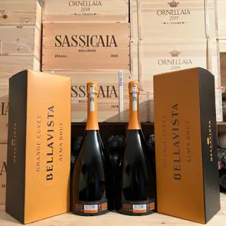 Bellavista, Grande Cuvée Alma Brut - Franciacorta DOCG - 2 Magnums (1.5L)