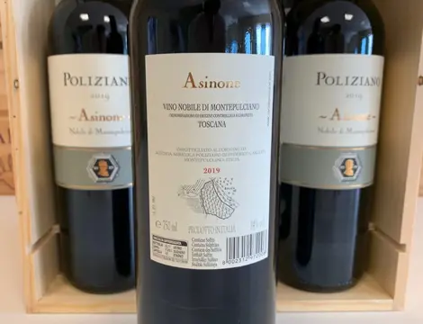 2019 Poliziano Vino Nobile di Montepulciano "Asinone" - Toscane - 6 Flessen (0.75 liter)