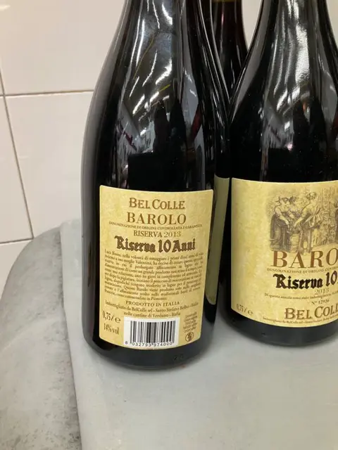 2013 Bel Colle, Riserva 10 anni - Barolo DOCG - 6 Flessen (0.75 liter)
