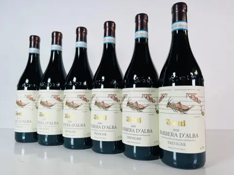 2020 Vietti "Tre Vigne" - Piëmont, Barbera D’Alba - 6 Flessen (0.75 liter)