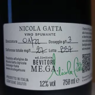 Nicola Gatta, Quattrocento R.D. 68 Lune - Gussago - 1 Fles (0,75 liter)