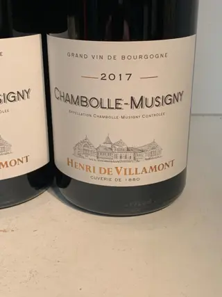 2017 Chambolle-Musigny - Henri de Villamont - Bourgogne - 3 Flessen (0.75 liter)