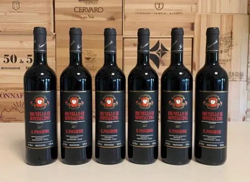 2017 Il Poggione - Brunello di Montalcino - 6 Flessen (0.75 liter)