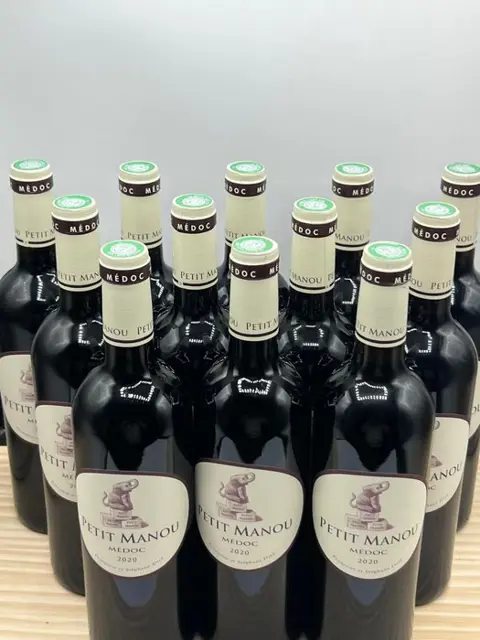 2020 Petit Manou- Francoise et Stephane Dief - Médoc - 12 Fles (0,75 liter)