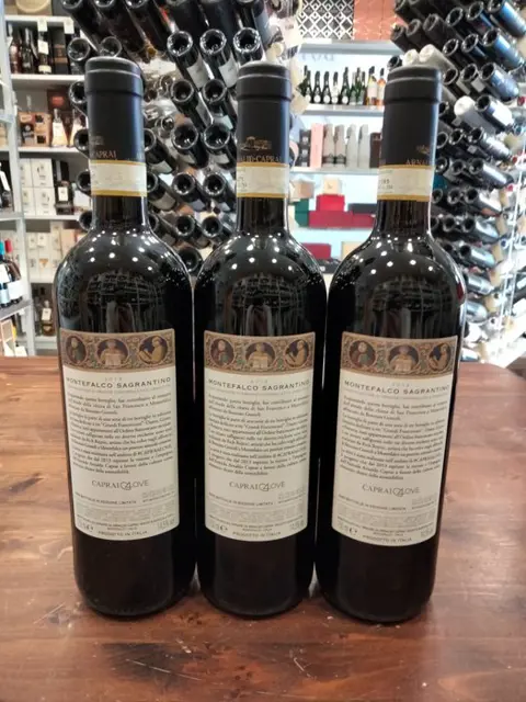 2013 Arnaldo Caprai, Montefalco Sagrantino: Dante, Giotto & Petrarca - Montefalco Sagrantino DOCG - 3 Flessen (0.75 liter)