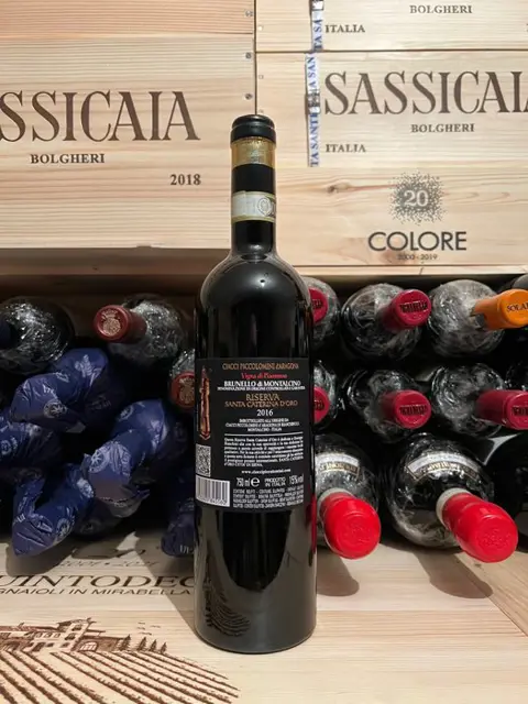 2016 Ciacci Piccolomini d’Aragona, Santa Caterina d’Oro - Brunello di Montalcino Riserva - 1 Fles (0,75 liter)