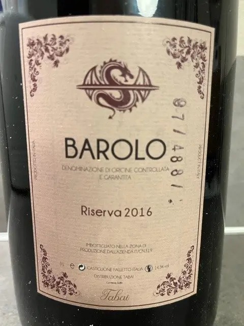 Tabai - Barolo - 1 Dubbele Magnum/Jerobeam (3.0 L)