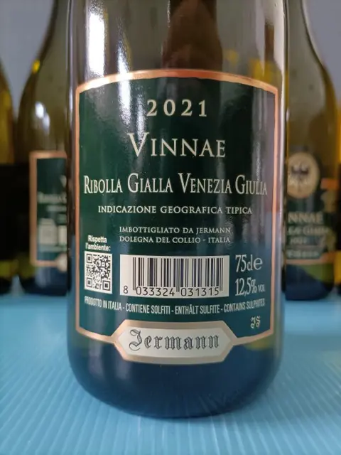 2021 Jermann - Vinnae Ribolla Gialla - Friuli Venzia Giulia - 6 Flessen (0.75 liter)