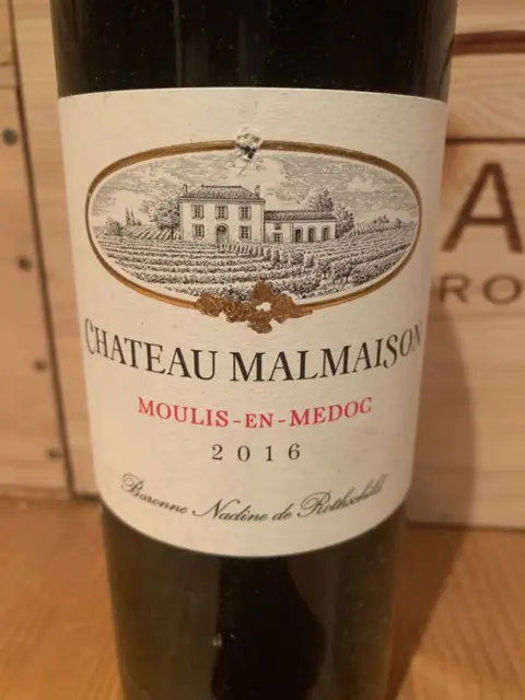 2016 Chateau Malmaison - Baronne Nadine de Rothschild - Bordeaux, Moulis-en-Médoc - 6 Fles (0,75 liter)