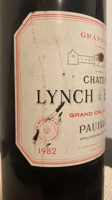 1982 Chateau Lynch-Bages - Pauillac Grand Cru Classé - 1 Magnum (1,5 L)