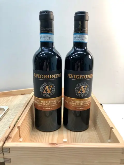 2001 Avignonesi Occhio di Pernice Vin Santo di Montepulciano - Toscane - 2 Halve flessen (0.35L)
