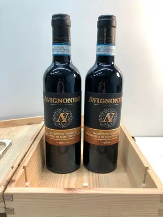 2001 Avignonesi Occhio di Pernice Vin Santo di Montepulciano - Toscane - 2 Halve flessen (0.35L)