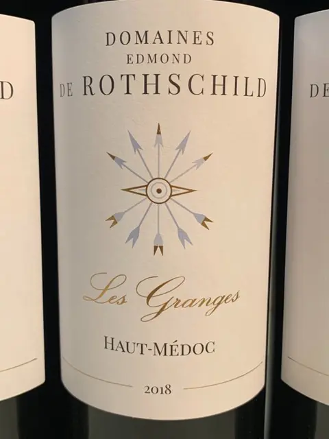 2018 Les Granges - Domaines Edmond de Rothschild - Haut-Médoc - 6 Flessen (0.75 liter)