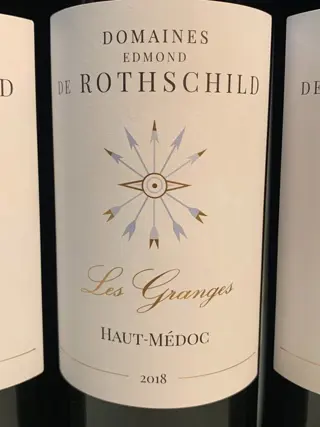 2018 Les Granges - Domaines Edmond de Rothschild - Haut-Médoc - 6 Flessen (0.75 liter)