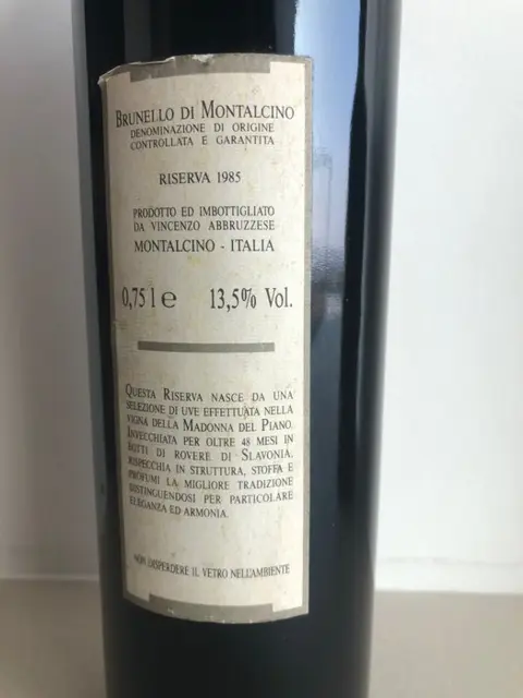 1985 Riserva Valdicava Madonna del Piano, 1985 Banfi & 2000 Camigliano - Brunello di Montalcino - 3 Flessen (0.75 liter)