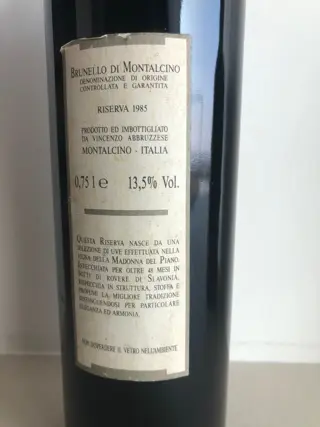 1985 Riserva Valdicava Madonna del Piano, 1985 Banfi & 2000 Camigliano - Brunello di Montalcino - 3 Flessen (0.75 liter)