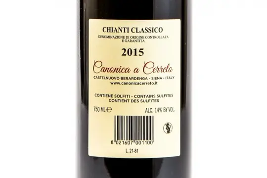 2015 Canonica a Cerreto - Chianti Classico DOCG - 12 Fles (0,75 liter)