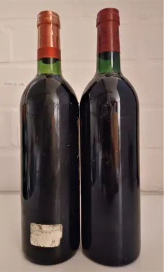 1985 Château l'Enclos & 1979 Château l'Arrosée - Pomerol, Saint-Emilion - 2 Flessen (0.75 liter)