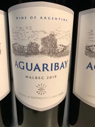 2019 Aguaribay Malbec Edmond de Rothschild - Uco Valley - 6 Flessen (0.75 liter)