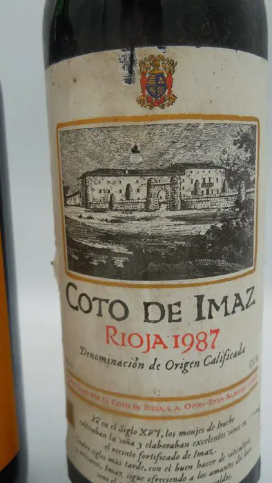 1980 Luis Gurpegui Muga, Viña Berceo x2 & 1987 El Coto 'Coto de Imaz' - Rioja Gran Reserva - 3 Flessen (0.75 liter)