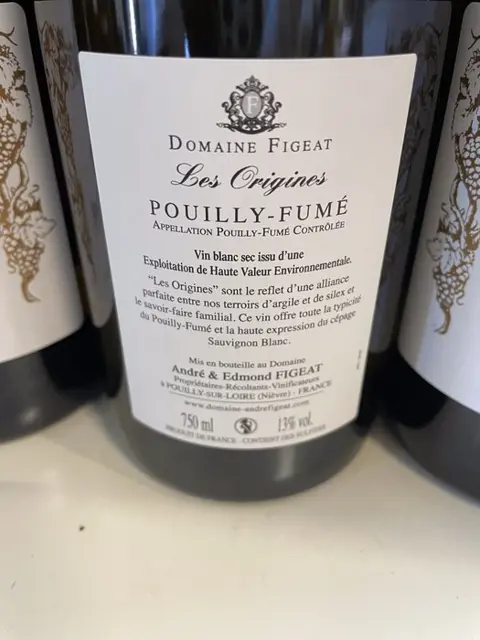2021 Pouilly Fumé "Les Origines" Domaine Andre & Edmond Figeat - Loire - 6 Flessen (0.75 liter)