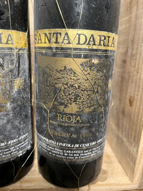 1981 Blasón de Esquide x3, Santa Daria 1985 x 3 - Rioja Reserva - 6 Flessen (0.75 liter)