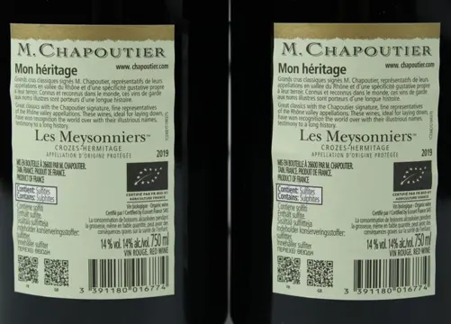 2021 M. Chapoutier - Crozes-Hermitage "Les Meysonniers" - Rhône - 6 Flessen (0.75 liter)