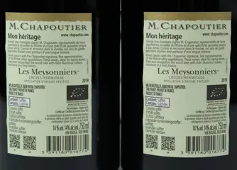 2021 M. Chapoutier - Crozes-Hermitage "Les Meysonniers" - Rhône - 6 Flessen (0.75 liter)